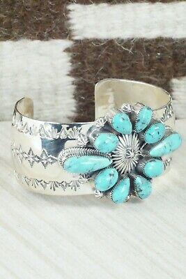 Turquoise & Sterling Silver Bracelet - Jimson Belin - High Lonesome Trading