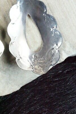 Navajo Sterling Silver Earrings - Rita Lee