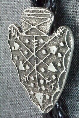 Sterling Silver Bolo Tie - Delbert Arviso