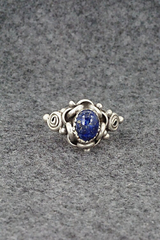 Lapis & Sterling Silver Ring - Maritta Martinez - Size 8.75