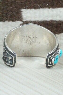 Turquoise & Sterling Silver Bracelet - Delbert Arviso