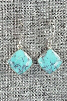 Turquoise & Sterling Silver Earrings - Cathy Webster
