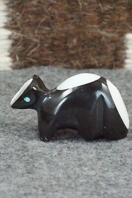 Skunk Zuni Fetish Carving - Calvert Bowannie