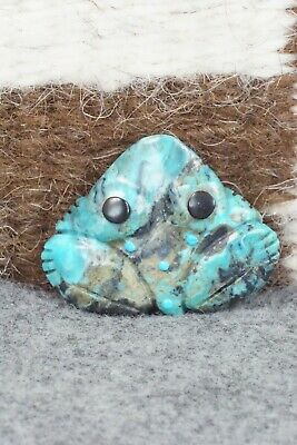 Frog Zuni Fetish Carving - Reynold Lunasee