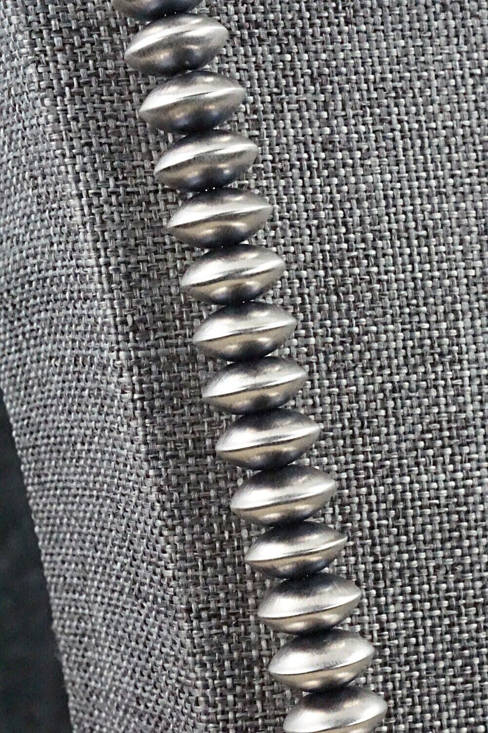 Sterling Silver Navajo Pearl Necklace - Jan Mariano