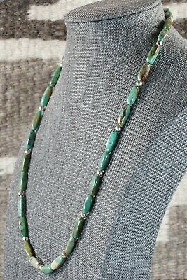 Navajo Turquoise & Sterling Silver Necklace - Native American