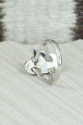 Spiny Oyster & Sterling Silver Ring - Genevieve Francisco - Size 8.75 - High Lonesome Trading