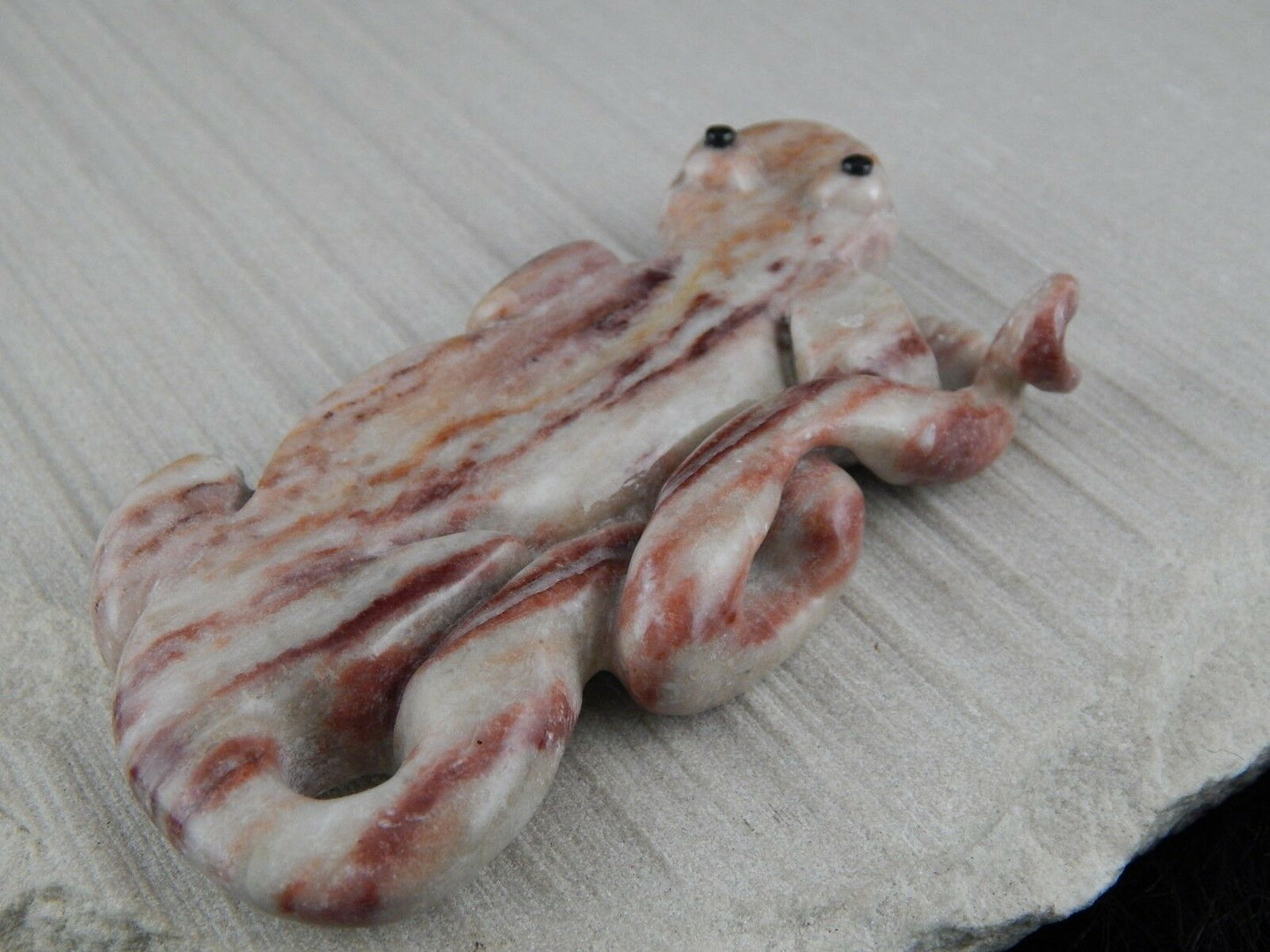 Lizard Zuni Fetish Carving - Lance Deysee - High Lonesome Trading