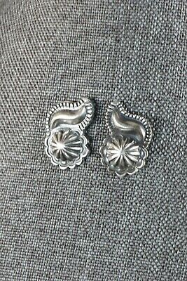 Sterling Silver Earrings - Annie Spencer - Navajo