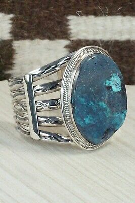Turquoise & Sterling Silver Bracelet - Raymond Delgarito
