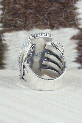 Turquoise & Sterling Silver Ring - Mike Smith - Size 6.5 - High Lonesome Trading