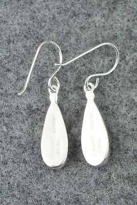 Turquoise & Sterling Silver Earrings - Kenneth Bitsie