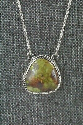 Navajo Turquoise & Sterling Silver Necklace - Annie Spencer