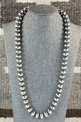Sterling Silver Navajo Pearl Necklace - Jan Mariano