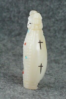 Corn Maiden Zuni Fetish Carving - Sandra Quandelacy