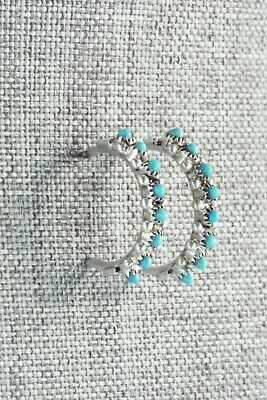 Turquoise & Sterling Silver Earrings - Stephen Haloo
