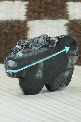 Bear Zuni Fetish Carving - Bernard Laiwakete