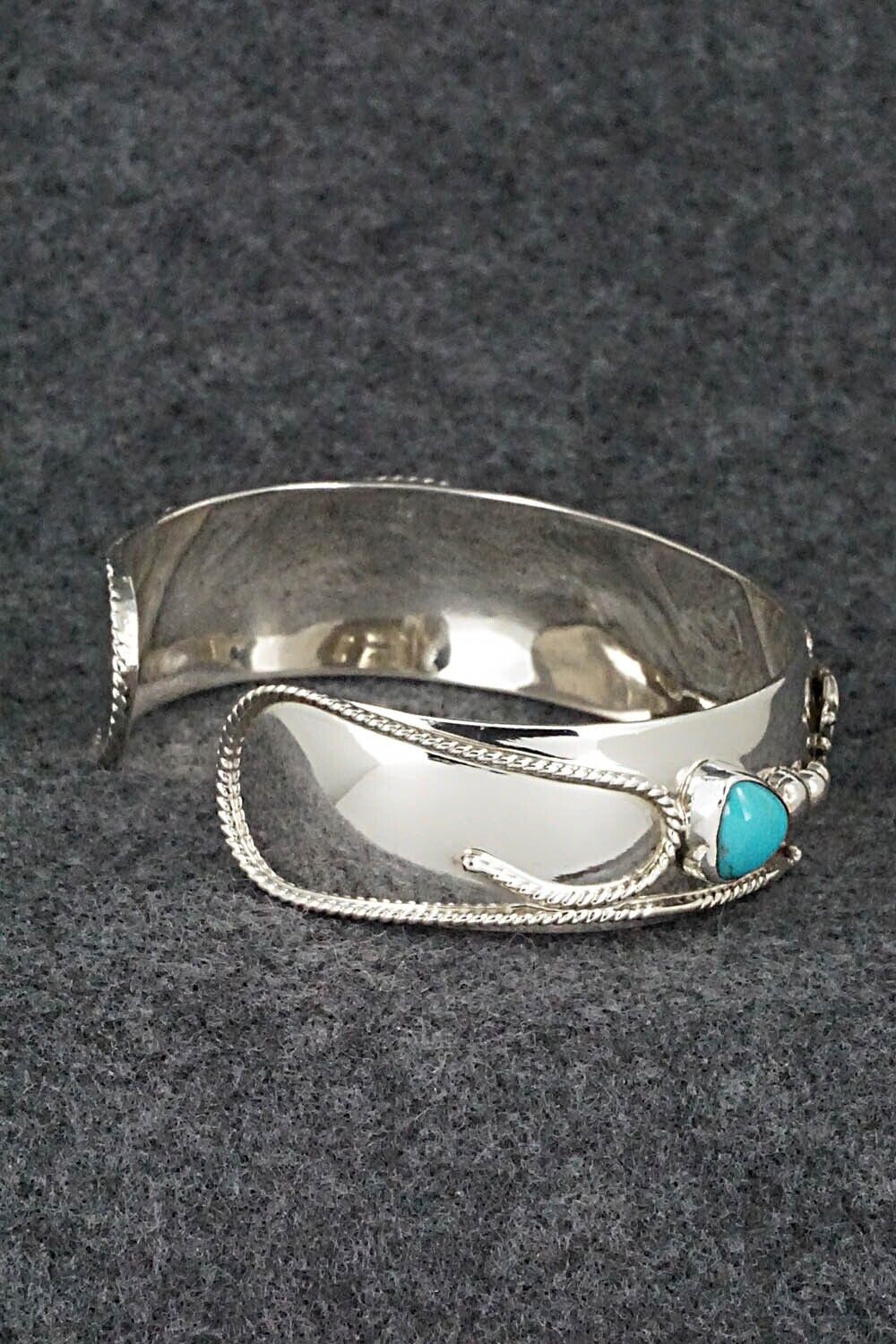 Turquoise & Sterling Silver Bracelet - Bobby Platero