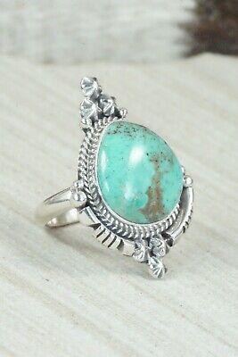 Turquoise & Sterling Silver Ring - Daniel Benally - Size 6.5 - High Lonesome Trading