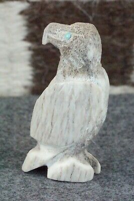 Eagle Zuni Fetish Carving - Allison White