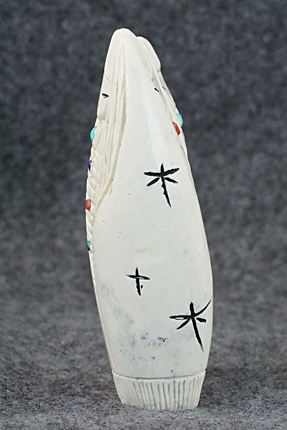 Corn Maiden Zuni Fetish Carving - Sandra Quandelacy