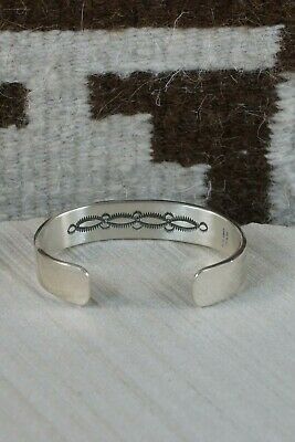 Navajo Sterling Silver Bracelet - Bruce Morgan - High Lonesome Trading