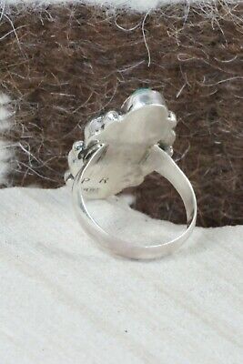 Turquoise & Sterling Silver Ring - Priscilla Reeder - Ring 8
