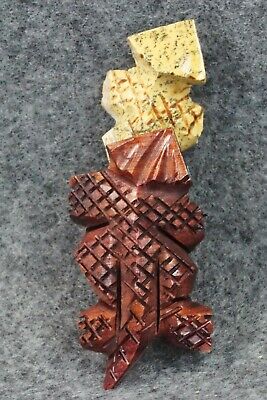 Horned Toad Zuni Fetish Carving - Carl Etsate