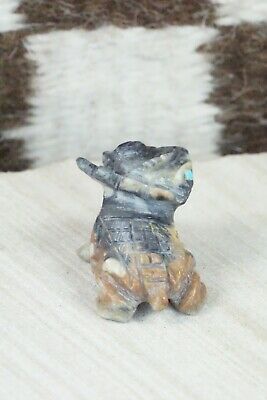 Horned Toad Zuni Fetish Carving - Dana Malani