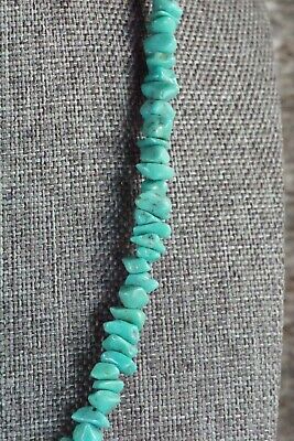 Turquoise & Sterling Silver Necklace - Navajo