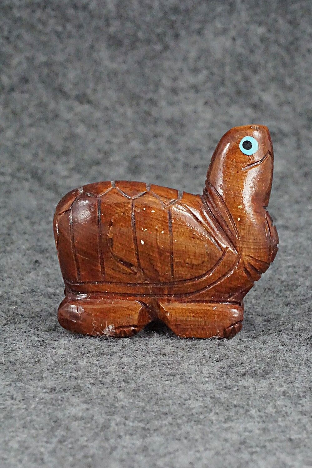 Turtle Zuni Fetish Carving - Chris Nastacio