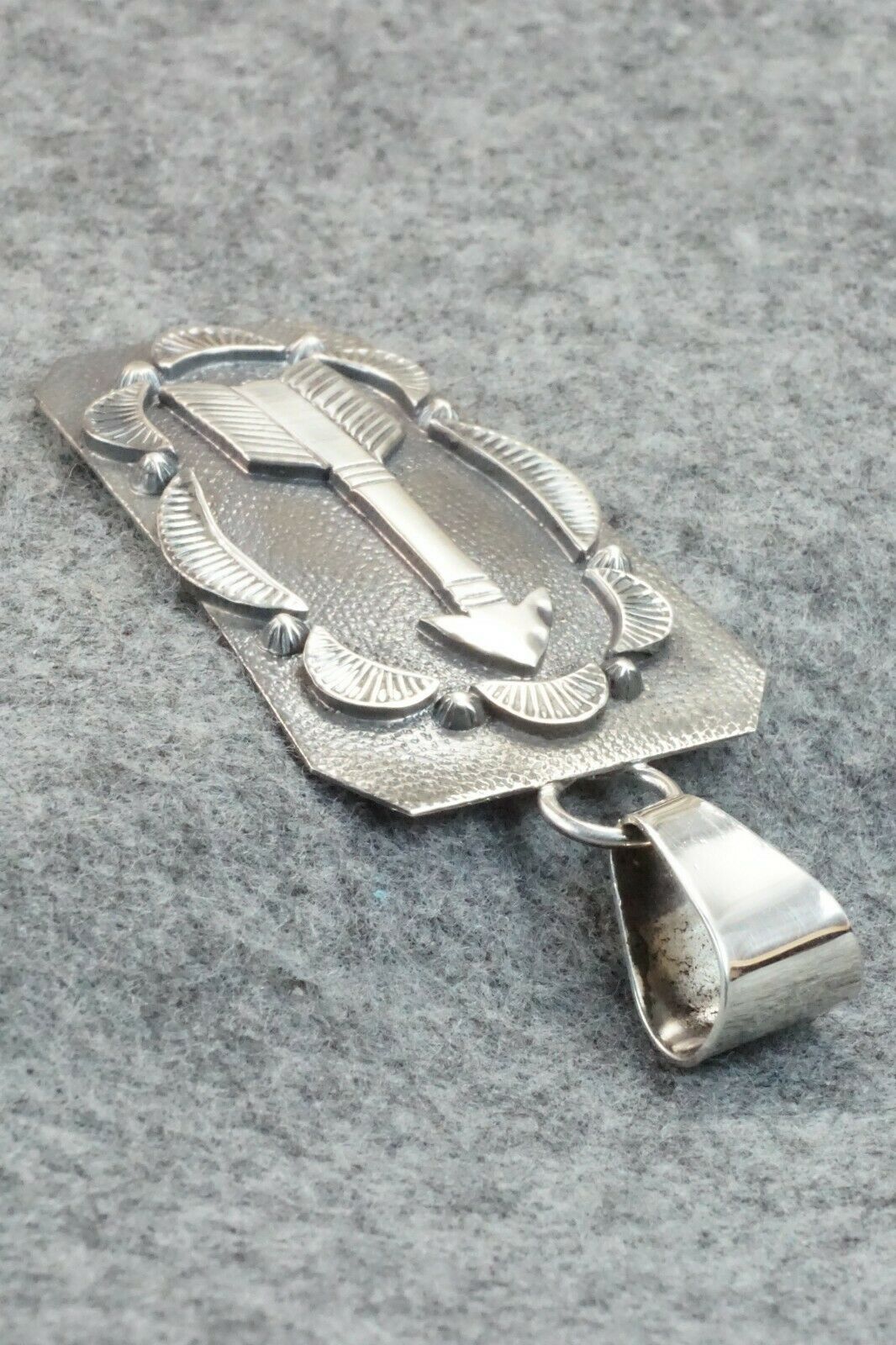 Sterling Silver Pendant - Navajo