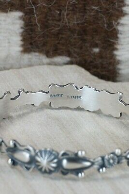 Navajo Sterling Silver Bangle - Tom Lewis