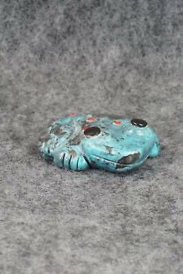 Frog Zuni Fetish Carving - Reynold Lunasee