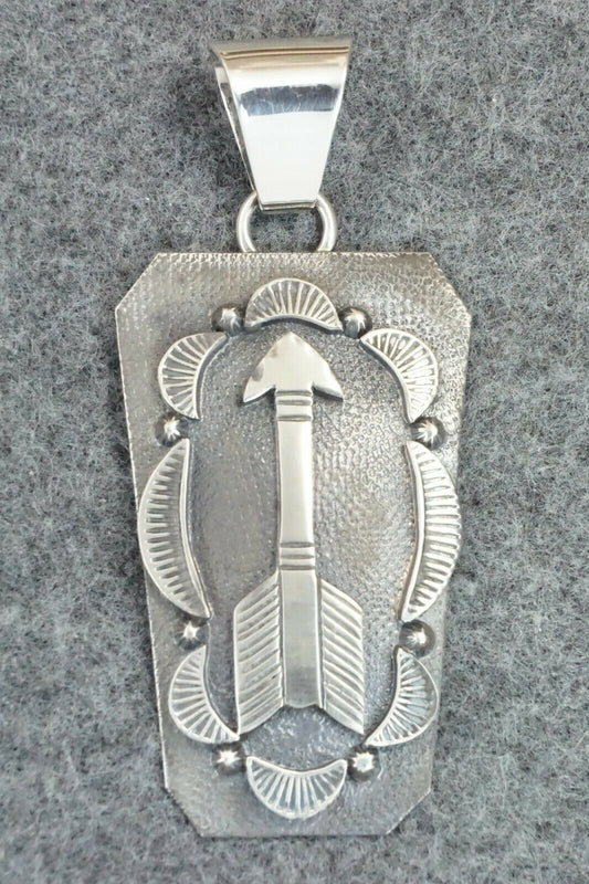 Sterling Silver Pendant - Navajo