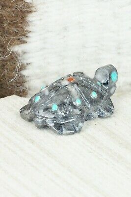 Turtle Zuni Fetish Carving - Carl Etsate