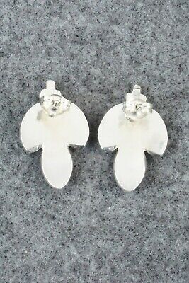 Coral & Sterling Silver Earrings - Fernando Othole