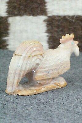 Rooster Zuni Fetish Carving - Derrick Kaamasee - High Lonesome Trading