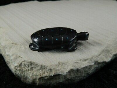 Turtle Zuni Fetish Carving - Alex Tsethlikai - High Lonesome Trading