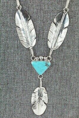 Turquoise & Sterling Silver Necklace - Ben Begay