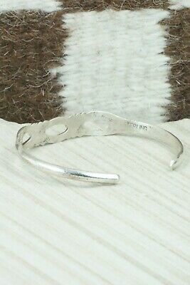 Turquoise & Sterling Silver Bracelet - Navajo