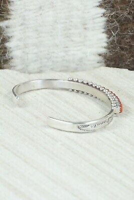 Coral & Sterling Silver Bracelet - Irma Unkestine