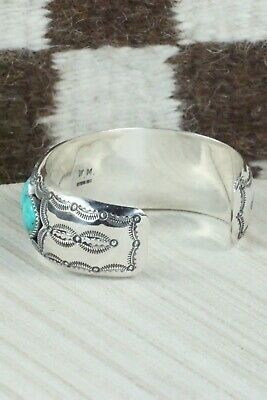 Turquoise & Sterling Silver Bracelet - Wilbert Muskett Sr.