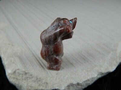 Bear Zuni Fetish Carving - Leo Pincion - High Lonesome Trading