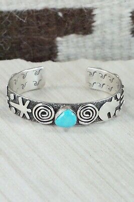 Turquoise and Sterling Silver Bracelet - Alex Sanchez