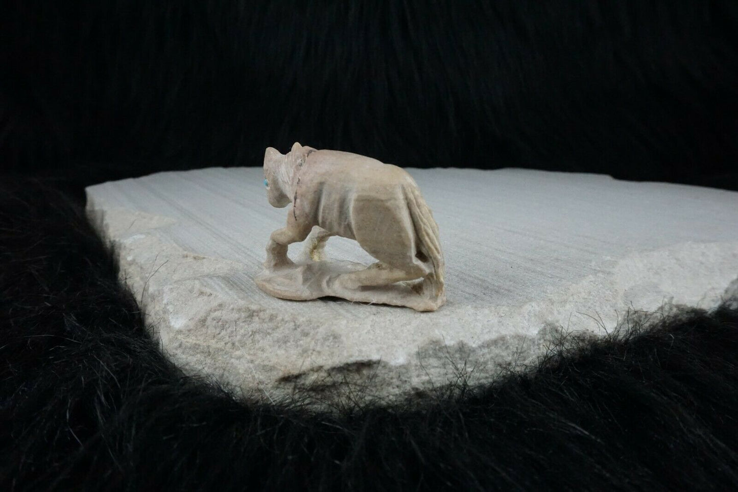 Horse Zuni Fetish Carving - Jerrold Lahaleon - High Lonesome Trading