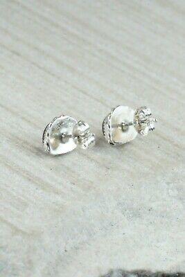Spiny Oyster and Sterling Silver Earrings - LeAnder Cachini - High Lonesome Trading