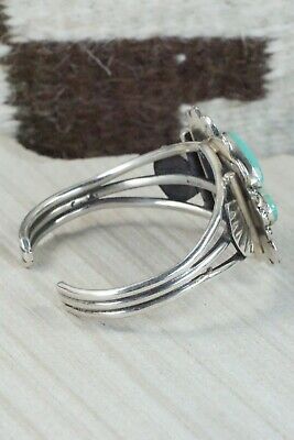 Turquoise and Sterling Silver Bracelet - Jess Martinez