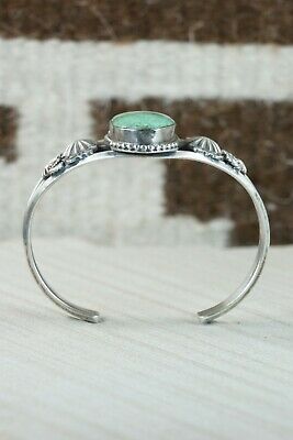 Navajo Turquoise & Sterling Silver Bracelet - Daniel Benally