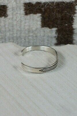 Navajo Sterling Silver Bracelet - Bruce Morgan - High Lonesome Trading